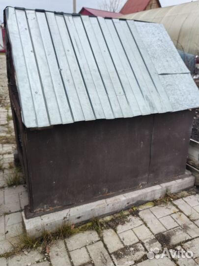 Будка для собаки утепленная