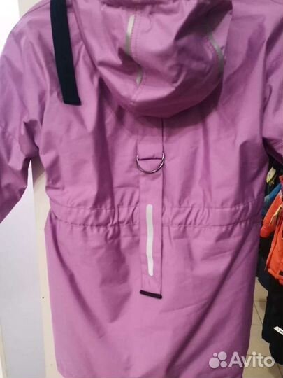Куртка для девочки (утеплённая) рост 122, 128
