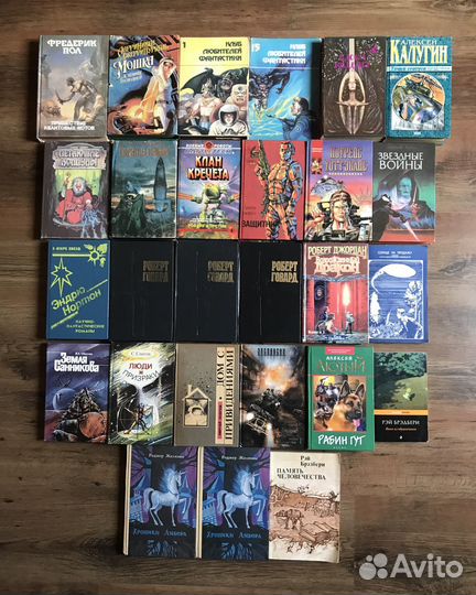 Фантастика, фэнтези, любовный роман