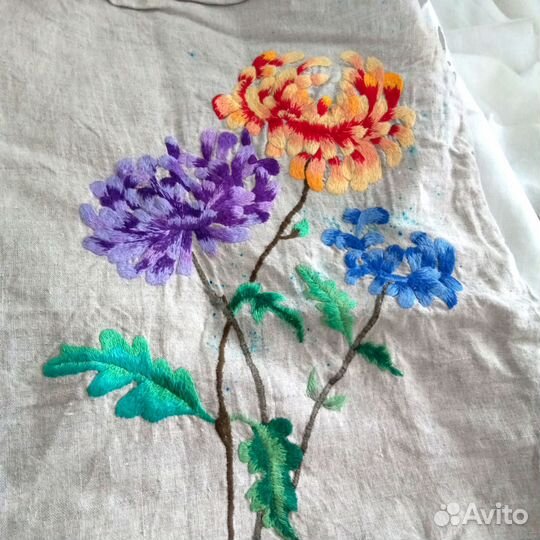 Винтаж.Скатерть, салфетки