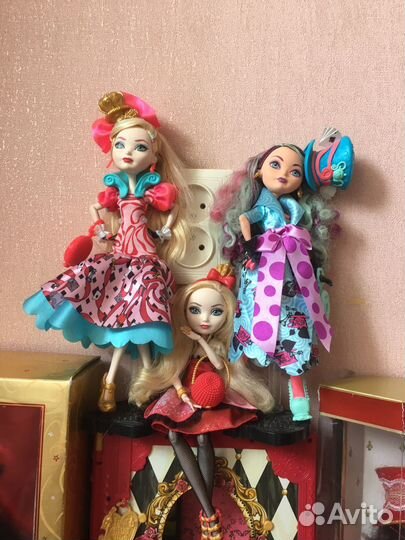Ever After High страна чудес Эппл и Меделин