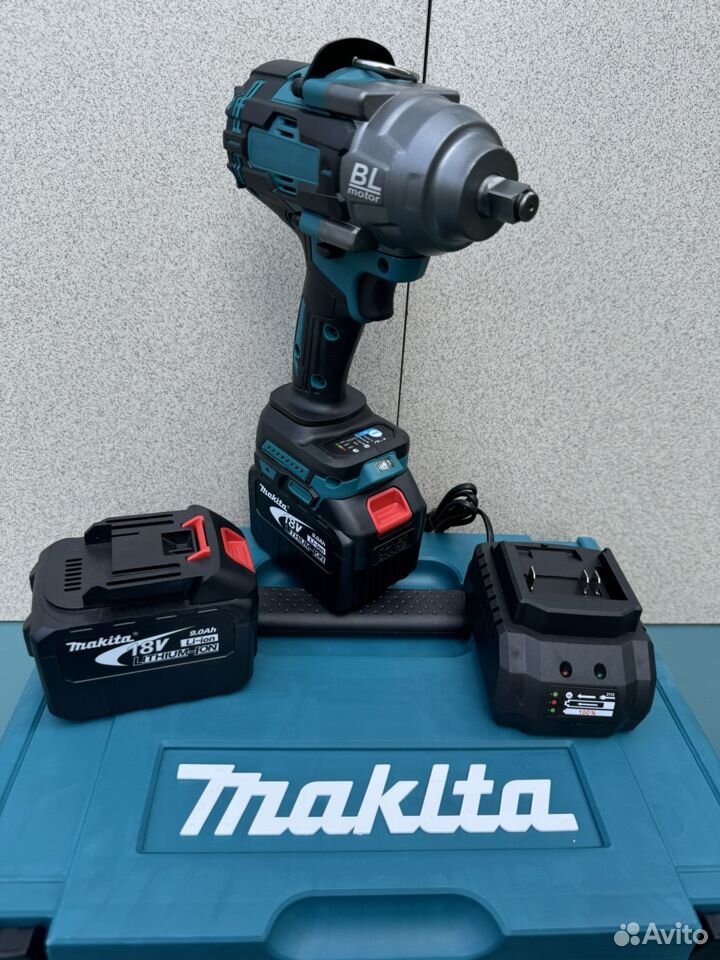 Гайковерт аккумуляторный makita 1000 нм