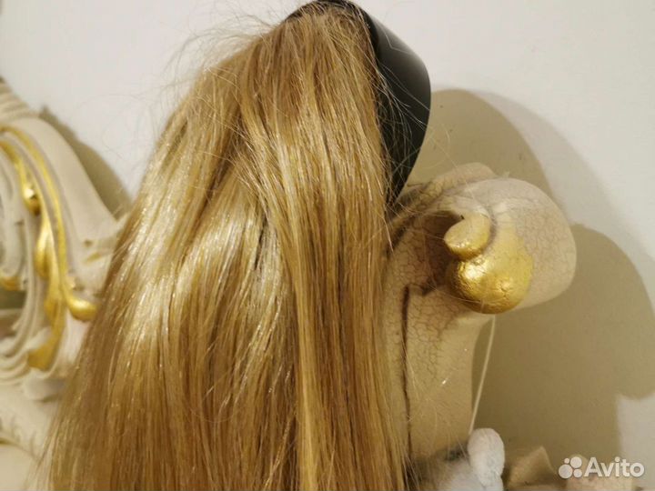 Волосы на заколках новые