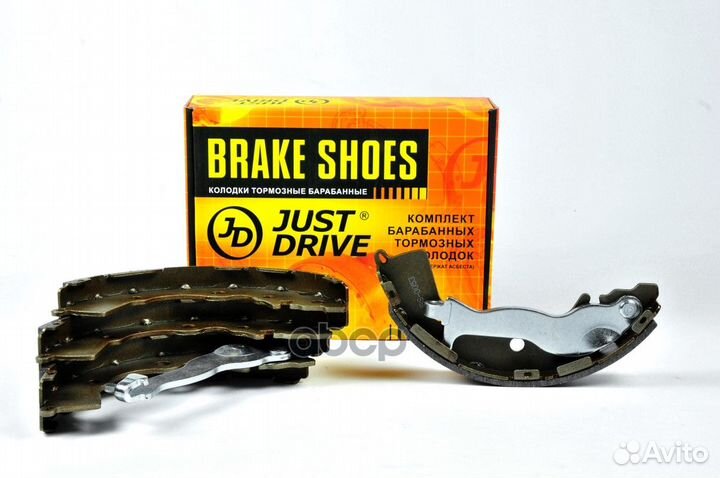 Колодки тормозные барабанные GS8766 JBS0053 Jus