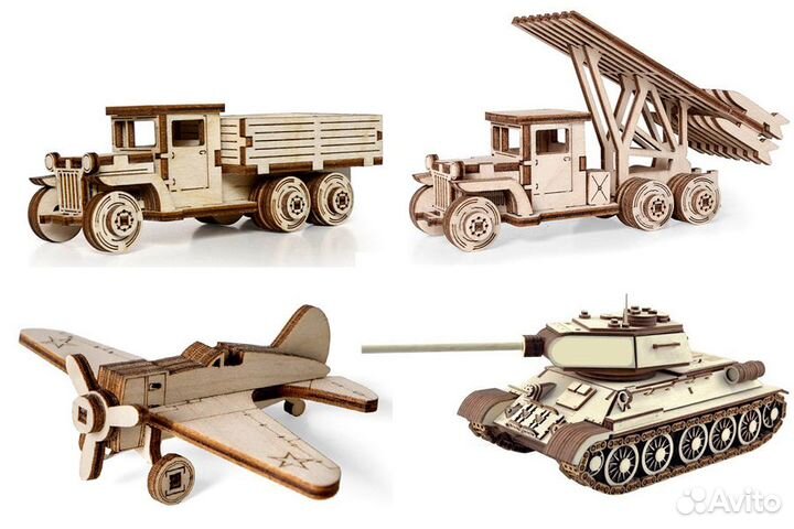 Деревянные конструкторы Леммо (Lemmo)