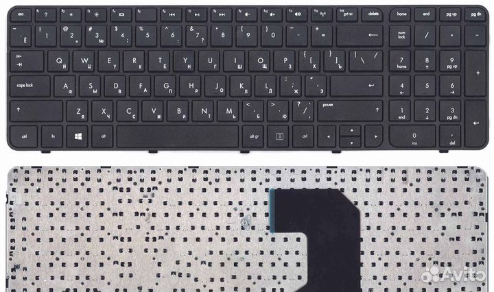 Клавиатура на ноутбук HP Pavilion G7-2000 черная