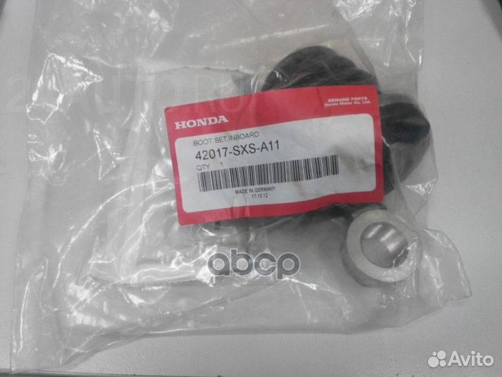 Пыльник ШРУСа honda: CR-V 2007 - 2012 42017sxsa11