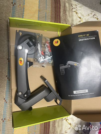 Кронштейн для монитора с газлифтом новый