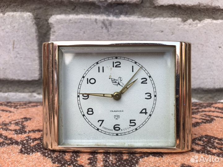 Часы будильник СССР Пионер с горном 2мчз
