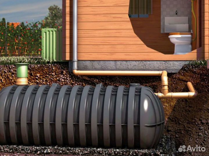 Септик эко Енот 7 для выгребных ям