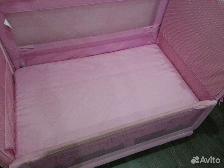 Металлическая кроватка-трансформер Geoby O5TLY668R