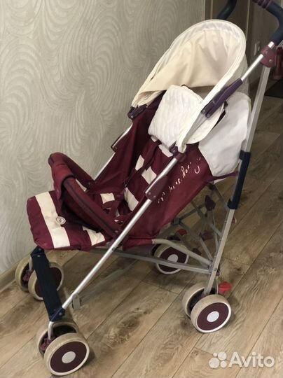 Коляска happy baby трость