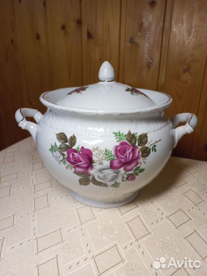Супница фарфор СССР