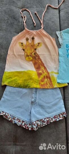 Пакет вещей для девочки 134