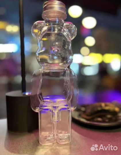 Спортивная детская бутылка Мишка для воды, 500 мл