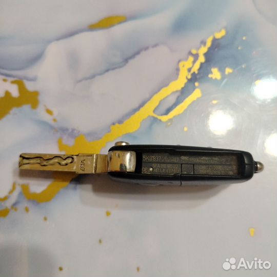 Ключ зажигания Volkswagen polo