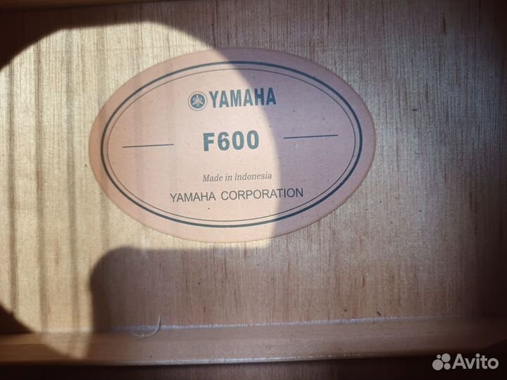 Yamaha F600 original акустическая гитара Индонезия