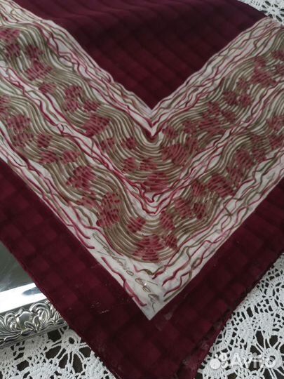 Terital шикарный винтажный платок