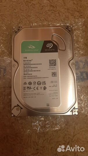 Жесткий диск Seagate Barracuda 1 тб ST1000DM010