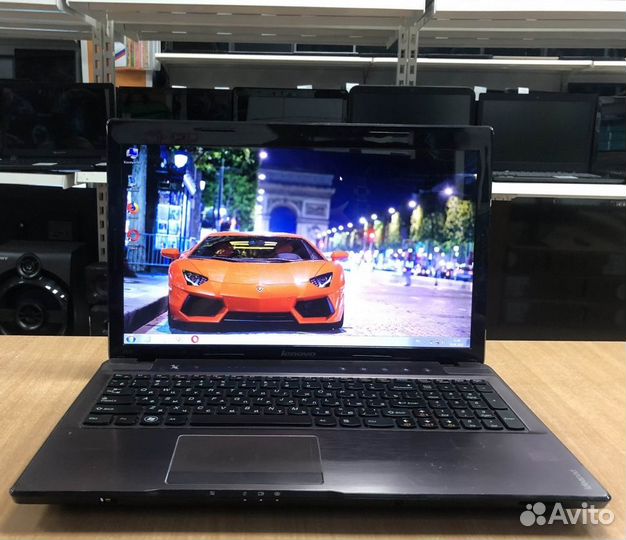 Ноутбук Lenovo i7 2670QM/4GB/GT540/HDD/15.6