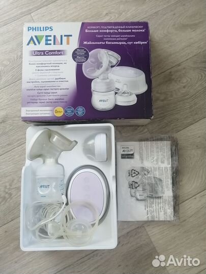 Молокоотсос avent электрический