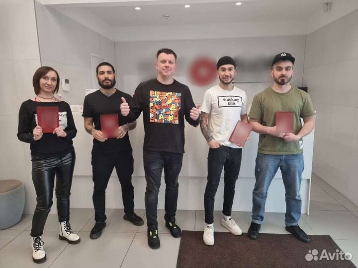 Обучение мужским стрижкам, fade