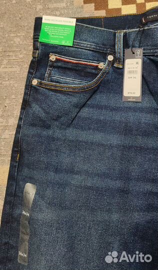 Джинсы мужские Tommy Hilfiger Flex 36/34 Slim