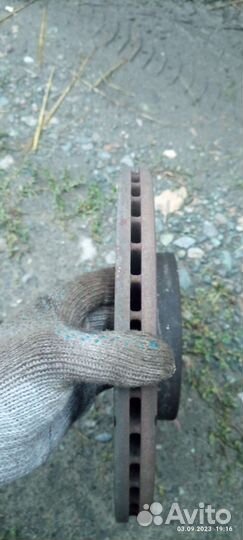 Передние тормозные диски ford focus 2