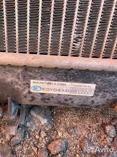 Радиатор охлаждения Subaru ej204/205/207