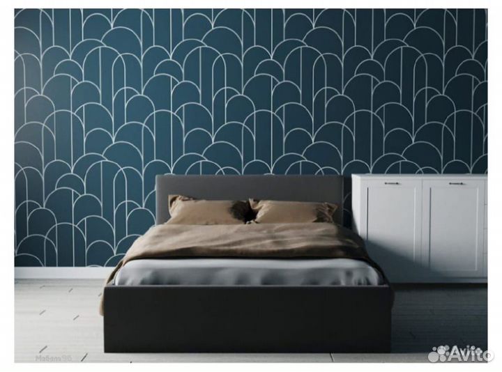 Кровать 1600 Эко Стандарт с ортопедическим основан