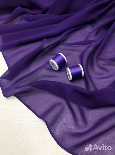 Шелковый шифон разные цвета