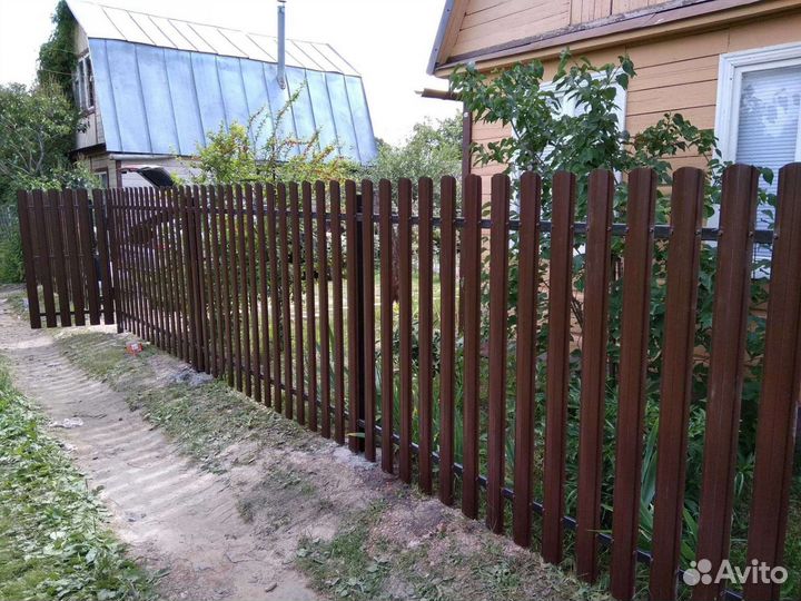 Установка заборов