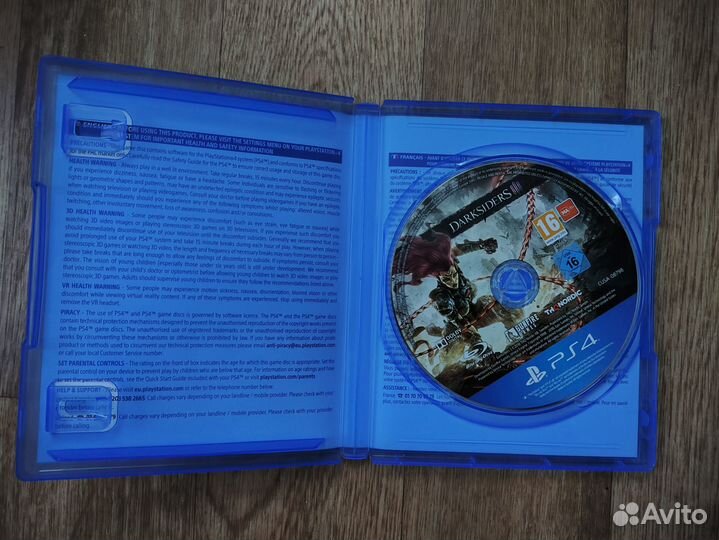 Sony PS4 PS5 DarkSiders III / 3 Русская Версия
