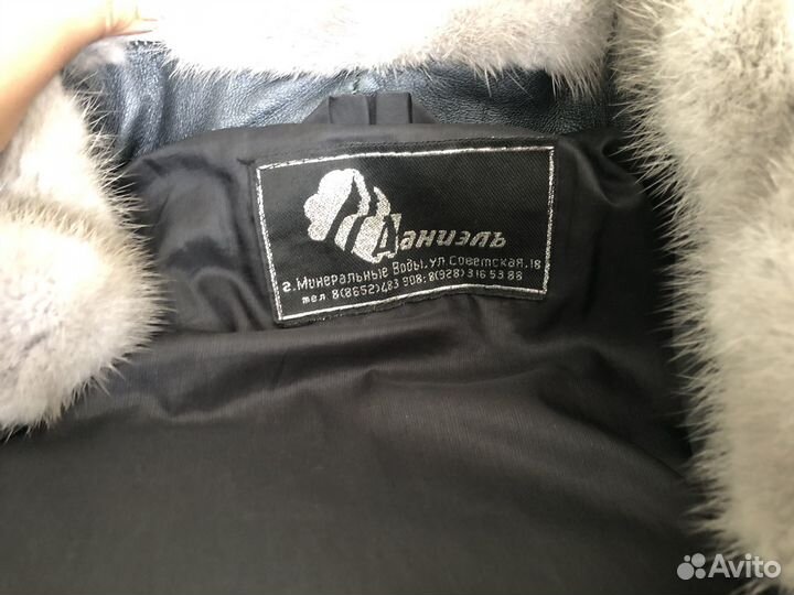 Шуба мутоновая с капюшоном