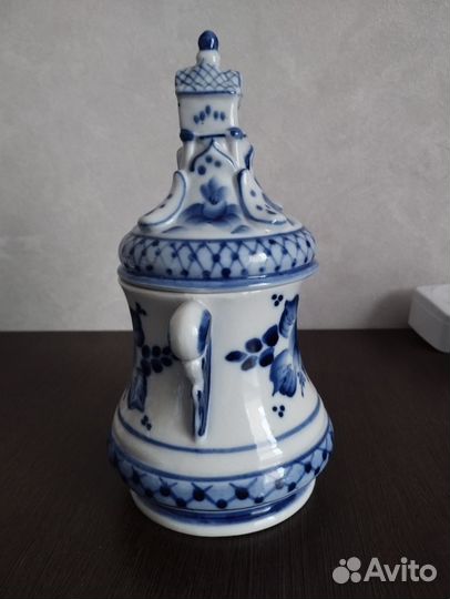 Чайнецы и подсвечник гжель СССР