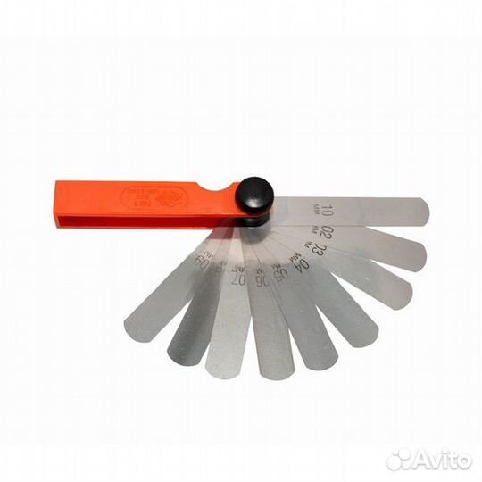 Щупы веерные 13 лезвий 100 мм.(0,05-1,0 мм) 40397