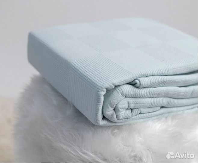 Плед покрывало новое экологичное хлопок