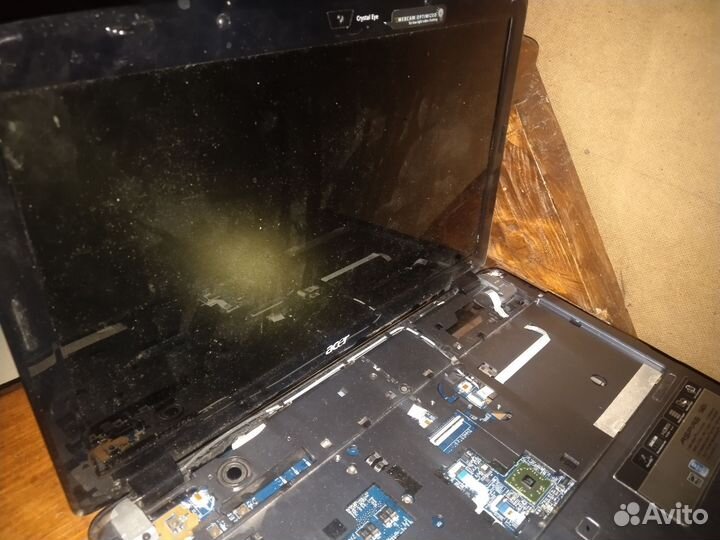 Ноутбук на запчасти