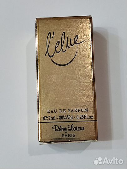 Духи L 'elue Remy Latour. Миниатюра7мл