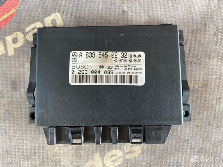 Блок управления парктрониками Mercedes w639