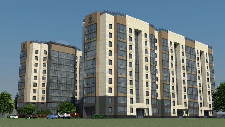 3-к. квартира, 88,7 м², 5/10 эт.