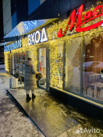 Украшение дома гирляндами / Монтаж гирлянд