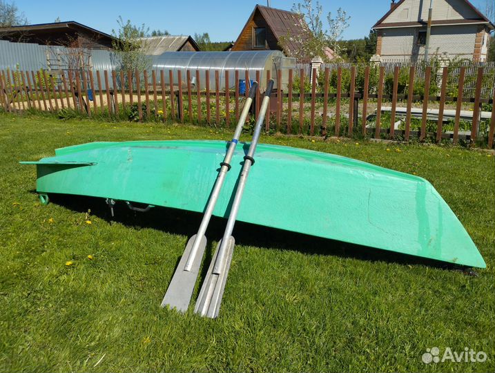 Самодельная весельная лодка