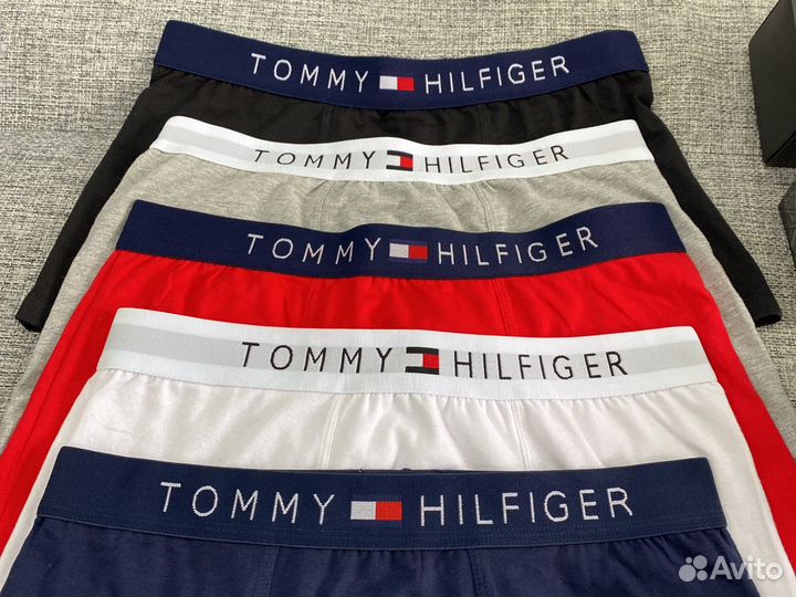 Трусы мужские tommy hilfiger 10 штук