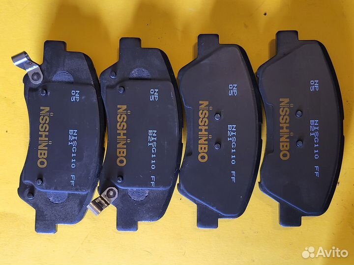 Колодки передние, тормозные Rio IV, Solaris II