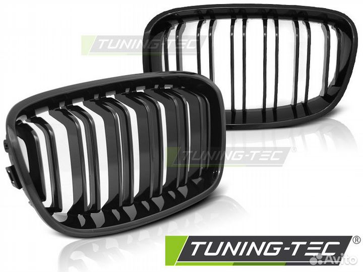 Решетки радиатора двойные М1 стиль BMW F20