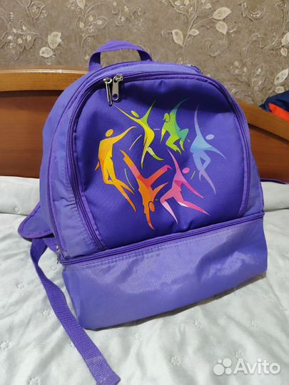 Рюкзак для гимнастики с отделением под обувь