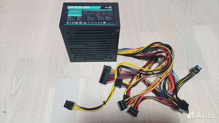 Блок питания 600W Aerocool VX Plus 600