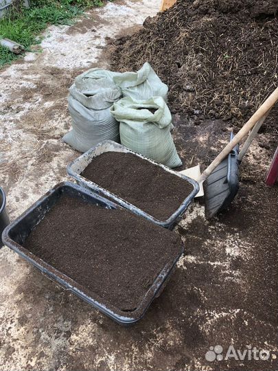 Биогумус в мешках 40 литров