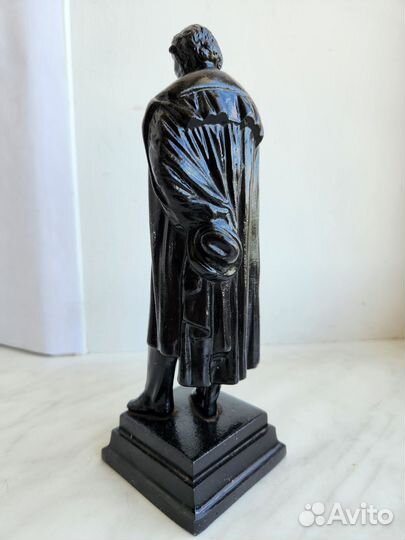 Статуэтка А.С. Пушкин, чугун,Касли 1986 год